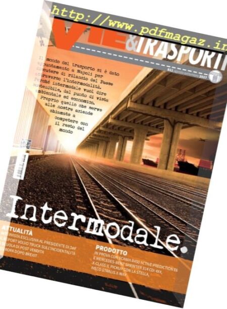 Vie & Trasporti – Agosto-Settembre 2017 Cover