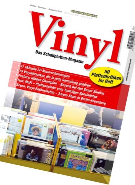 Vinyl Germany – Oktober-November 2017 Cover