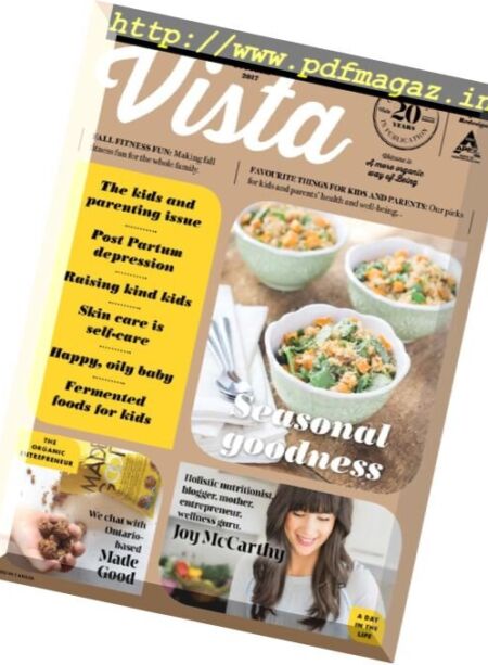 Vista – September-October 2017 Cover