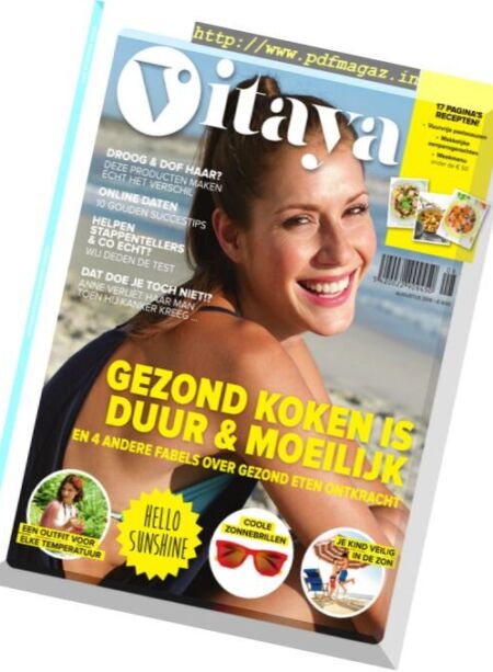 Vitaya – augustus 2016 Cover