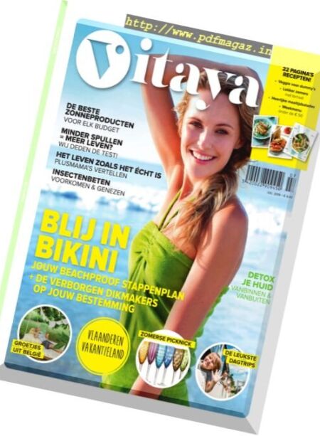 Vitaya – juli 2016 Cover