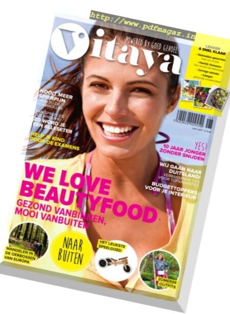 Vitaya – juni 2017 Cover
