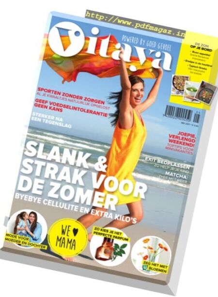 Vitaya – mei 2017 Cover
