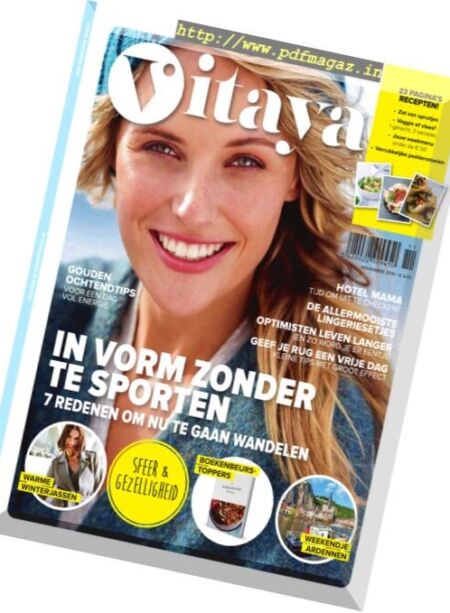 Vitaya – november 2016 Cover