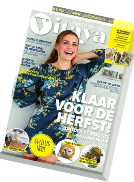 Vitaya – oktober 2017 Cover