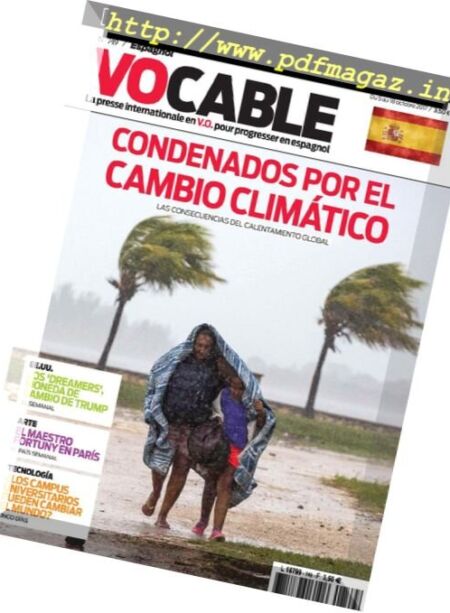 Vocable Espagnol – du 5 au 18 Octobre 2017 Cover