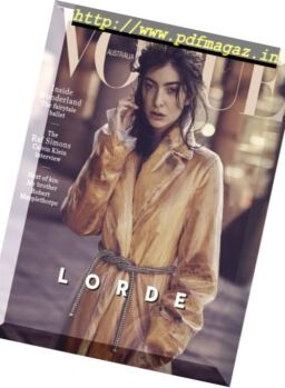 Vogue Australia – October 2017