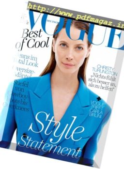 Vogue Germany – Oktober 2017