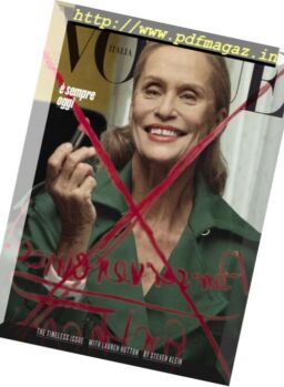 Vogue Italia – Ottobre 2017