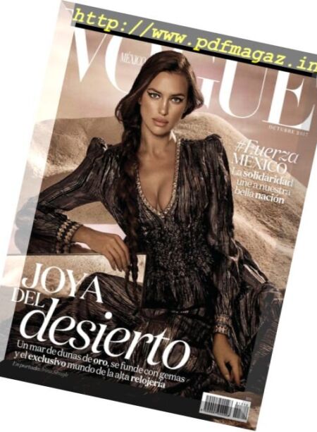 Vogue Mexico – noviembre 2017 Cover