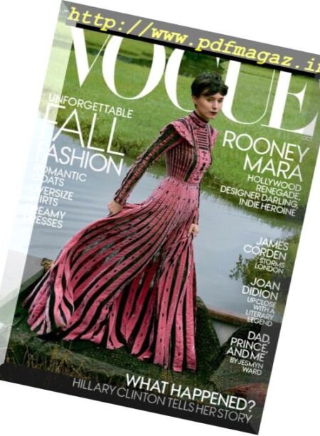 Vogue USA – October 2017 Cover