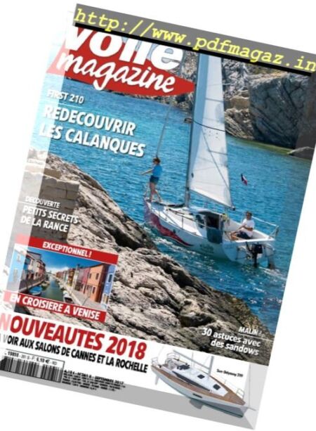 Voile Magazine – Septembre 2017 Cover
