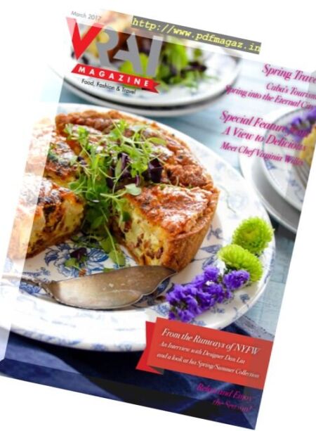 VRAI Magazine – March 2017 Cover