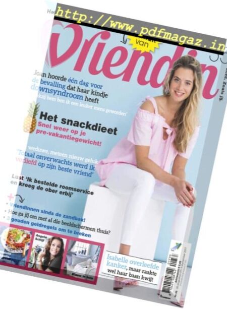 Vriendin – Nr.35 2017 Cover