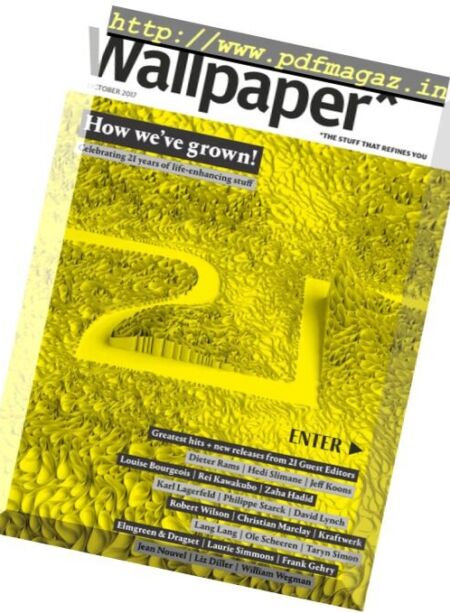 Wallpaper – October 2017 Cover