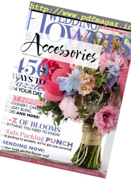 Wedding Flowers – September-October 2017 Cover