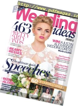 Wedding Ideas – October 2017