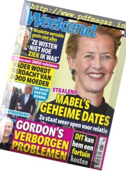 Weekend Netherlands – 20 September 2017