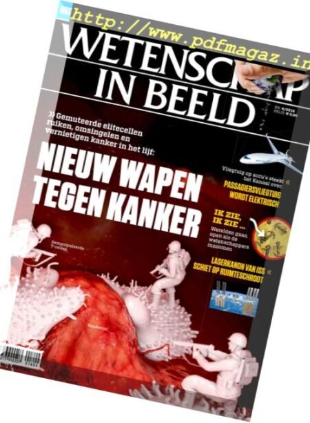 Wetenschap in Beeld – April 2016 Cover