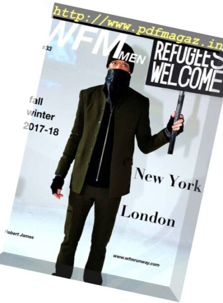 WFM Men – Issue 33, Fall-Winter 2017-2018 Cover