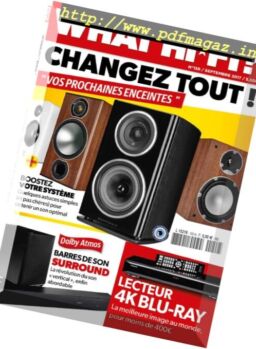 What Hi-Fi France – Septembre 2017