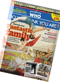 Who Do You Think You Are – August 2017