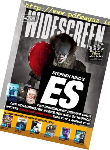 Widescreen – Oktober 2017 Cover
