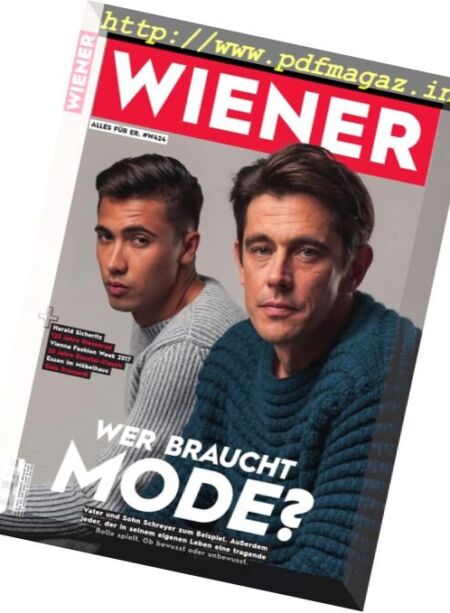 Wiener – Nr.8 2017 Cover