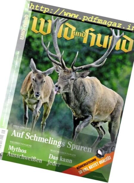 Wild und Hund – 21 September 2017 Cover