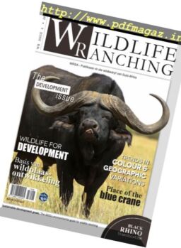 Wildlife Ranching Magazine – Issue 4, 2017