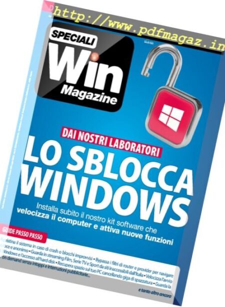 Win Magazine Speciali – Ottobre 2017 Cover