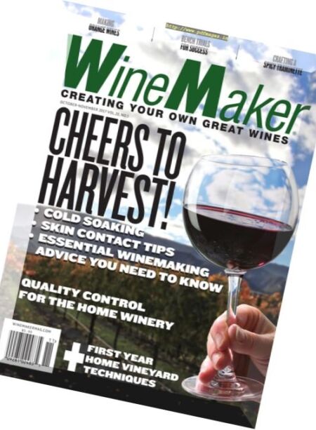 WineMaker – October-November 2017 Cover