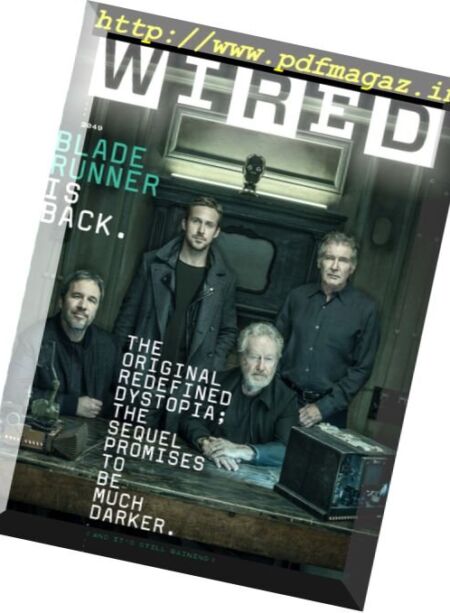 Wired USA – October 2017 Cover