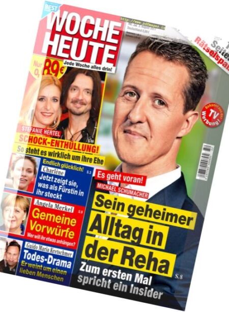 Woche Heute – 2 August 2017 Cover