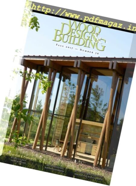 Wood Design & Building – Fall 2017 Cover