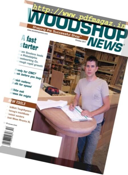 Woodshop News – October 2017 Cover