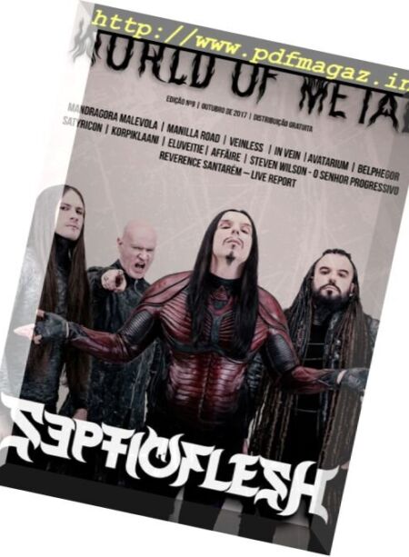World of Metal – Outubro 2017 Cover