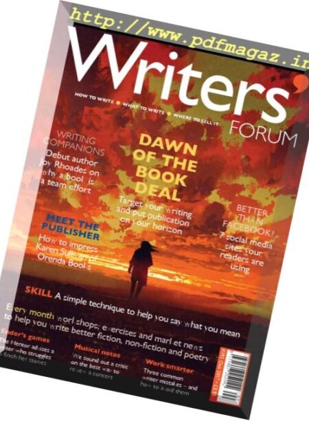 Writers’ Forum – October 2017 Cover