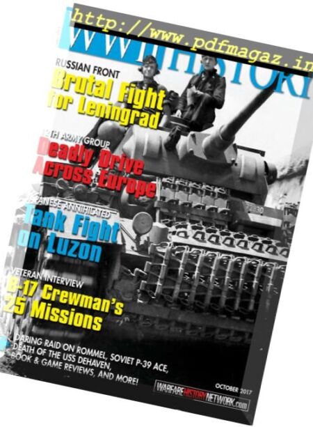 WWII History – October 2017 Cover