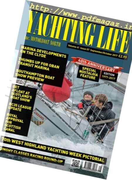 Yachting Life – September-October 2017 Cover