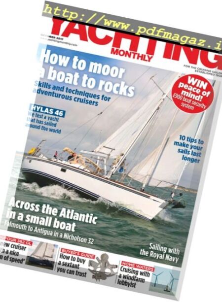 Yachting Monthly – October 2017 Cover