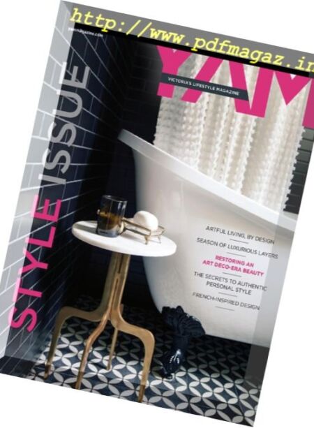Yam Magazine – September-October 2017 Cover