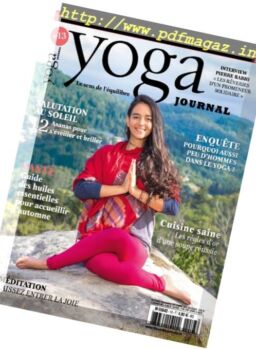 Yoga Journal France – Octobre-Decembre 2017