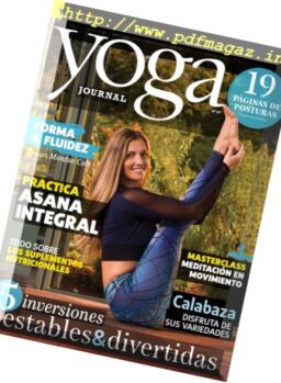 Yoga Journal Spain – Septiembre-Octubre 2017