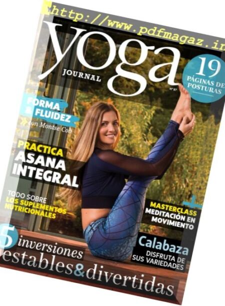 Yoga Journal Spain – Septiembre-Octubre 2017 Cover