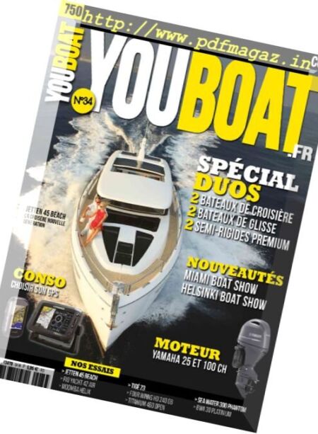 Youboat – Avril-Mai 2017 Cover