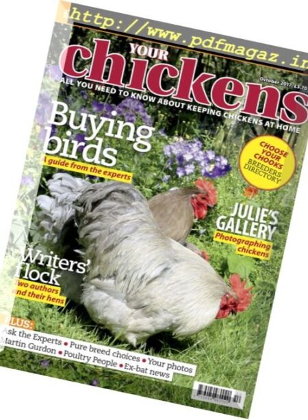 Your Chickens – October 2017 Cover
