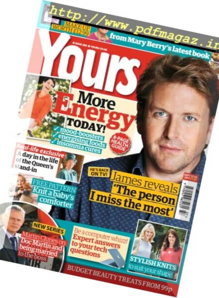 Yours UK – Issue 280, 12 September 2017 Cover