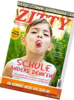 Zitty – 14 September 2017