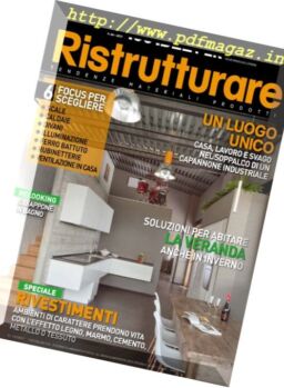100 Idee per Ristrutturare – Novembre-Dicembre 2017